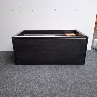 Badmeubel Elise, maatwerk, black oak