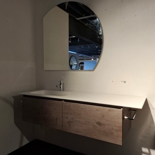 Badmeubel HR badmeubelen, Matrix, concrete oak