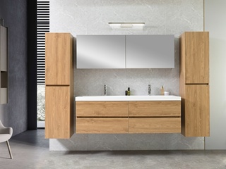 Badkamermeubel Vonato, Luxury 0, hout decor