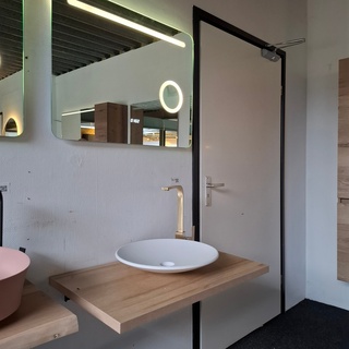 Wastafelset Solar, eiken