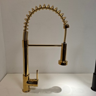 Keukenkraan glans goud
