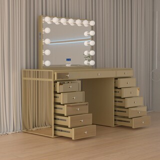 Kaptafel Vonato, GoldenAura, hoogglans goud