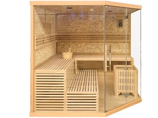 Sauna Vonato, Soliana, hout