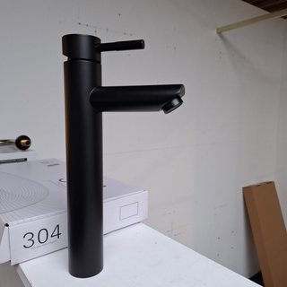 Waskomkraan 304, mat zwart