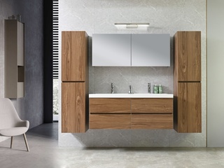 Badkamermeubel Vonato, Premium 0, natural hout decor