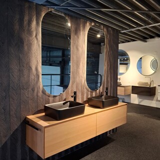 Badmeubel Xenz, Rect, naturel oak