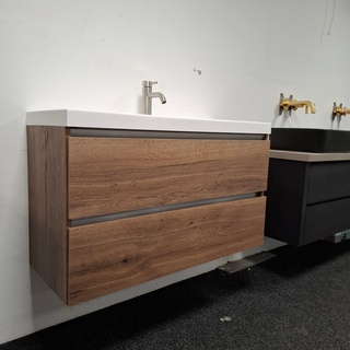 Badmeubel HR badmeubelen, grijs eiken