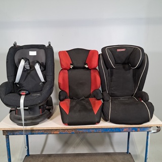 7x kinderautostoel, O.a. Maxi Cosi