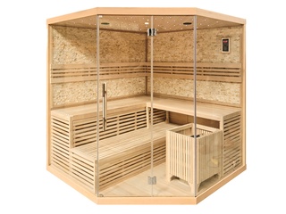 Sauna Vonato, Soliana, hout