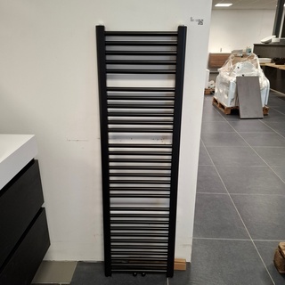 Designradiator mat zwart