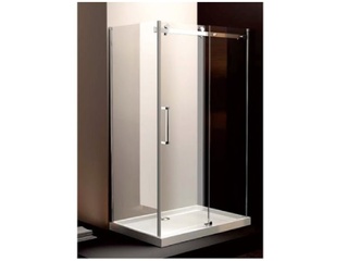 Douchecabine Vonato, Classic Line, zilverkleurig frame