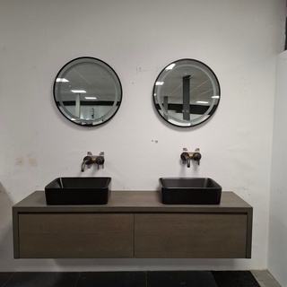 Badmeubel Xenz, collectie ONE, grizzly brown