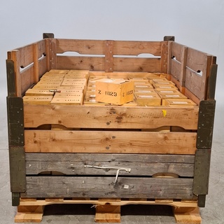 Partij houten kistjes