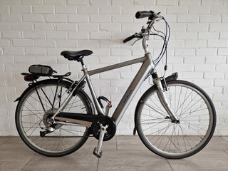 Elektrische fiets, Koga, E-Tesla, Grijs / Chroom