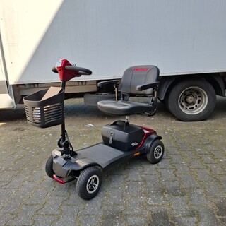 Scootmobiel, Sweetrich, Max sport, rood
