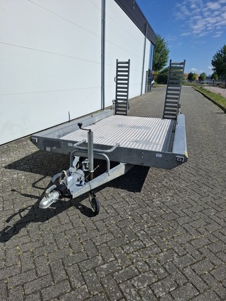 Aanhangwagen/transporter, Hapert, HV, 2008