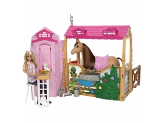 Barbie Mysteries The Great Horse Chase Paard Droomstal Speelset