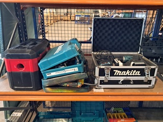 4x Divers Elektrisch Handgereedschap, O.a. Makita & Milwaukee