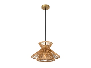 Lucide Tasman Hanglamp 1xE27 Naturel Japandi