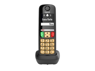 Gigaset A735 Systeem Praktische Telefoon met handsfree Zwart