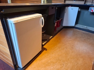2x Koelkast, tafelmodel Aeg en Zanussi, Santo en ZT175RM