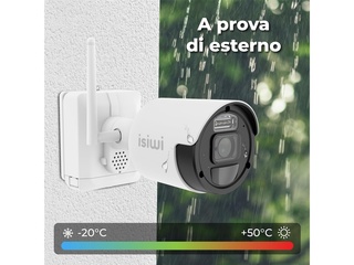 Isiwi Connect Air WiFi Videobewakingsset, 4 MP