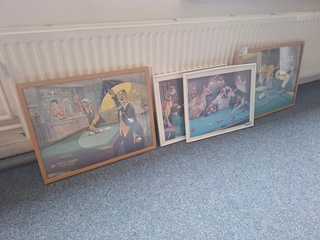 4x Afbeelding in lijst
