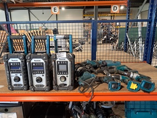 Ca. 10x Divers Elektrisch gereedschap, Makita