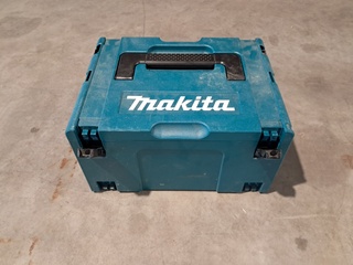 8x  Opbergdozen [LEEG] & steekwagen, Makita