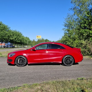 Personenauto, Mercedes-Benz, CLA-klasse, AMG 45 4MATIC, Rood, 2015