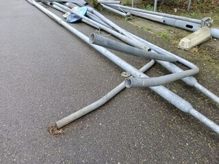 Ca. 15x Diverse (licht) masten