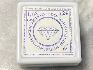 Saffier – 1.05 carat natuurlijke saffier