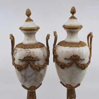 2x Decoratieve vaas