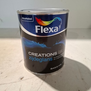 15 liter Zijdeglanslak, Flexa, Wit