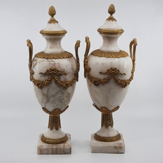 2x Decoratieve vaas
