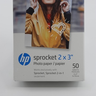 Ca. 77x Verpakking fotopapier, Hp, Sprocket 2x3''