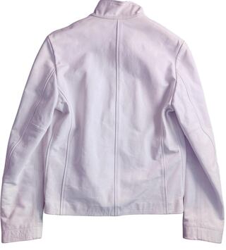 Kenzo Paris witte leren jas