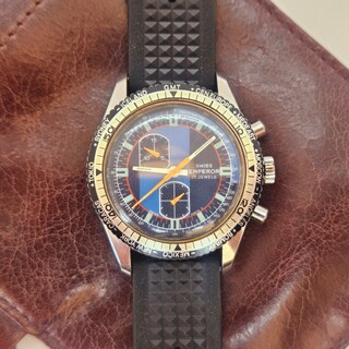 Swiss Emperor vintage chronometer worldtimer – Mechanisch uurwerk