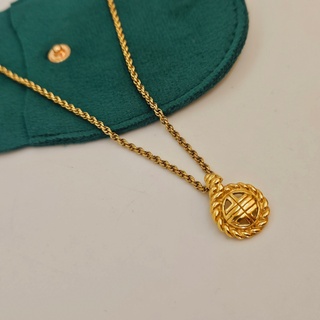 Givenchy goldplated pendant collier