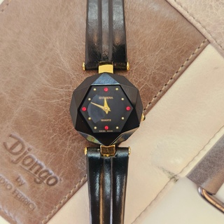 Barbera 18kt goldplated dameshorloge