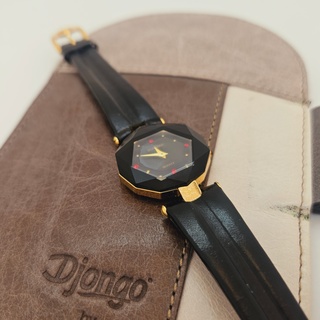 Barbera 18kt goldplated dameshorloge