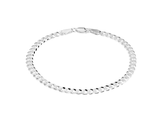 Vigor Ketting Gourmet 4,3 mm 60 cm  Zilver