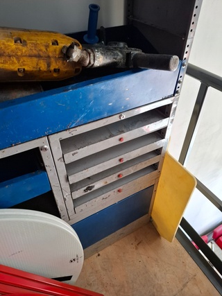 2x Pneumatische beitel