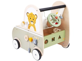Engelhart Houten Loopwagen auto Jack & Jacky