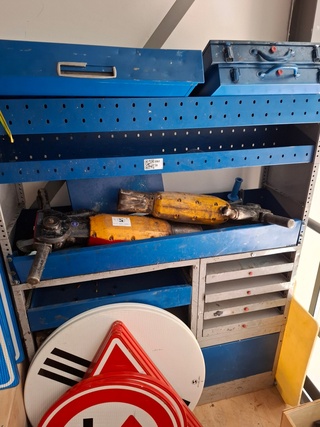 2x Pneumatische beitel