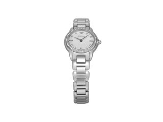 Emporio Armani AR11669 Dames Horloge 26mm Zilverkleurig
