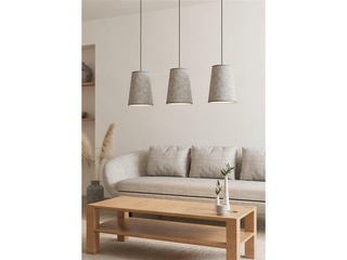 Eglo Alsager Hanglamp Zwart|Grijs Vilt|Staal
