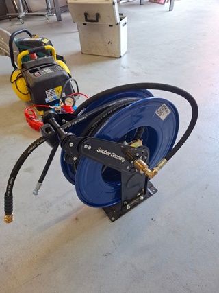 Hydrauliek slanghaspel Sauber