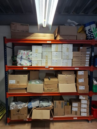 Partij glasvezel installatiemateriaal, O.a. Attema
