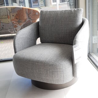 Fauteuil Ditre Italia, 356, grijs, draaibaar